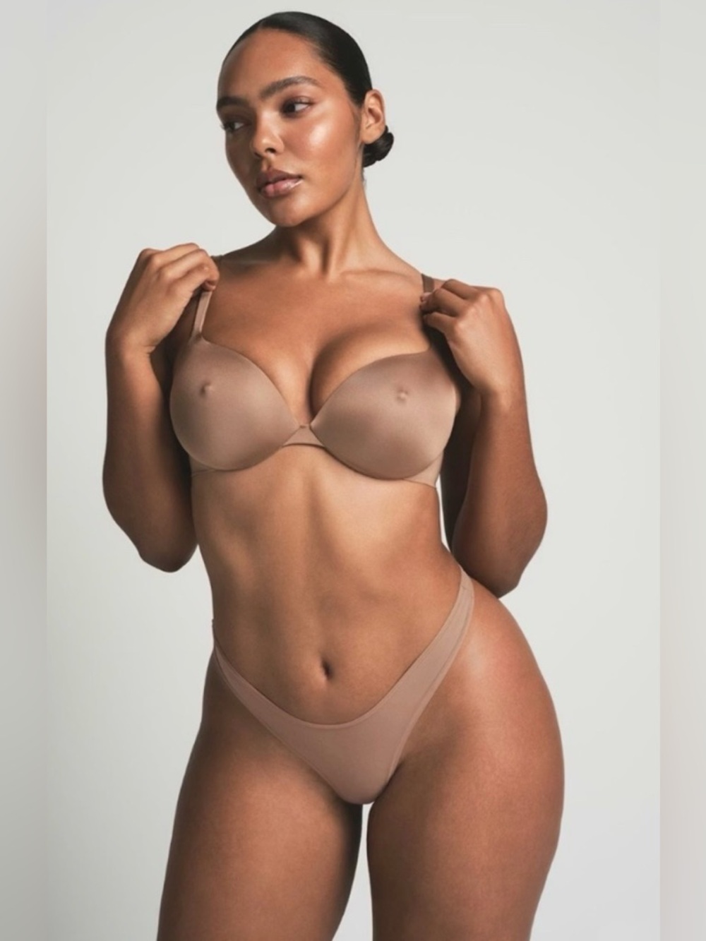 SKIMS Sienna Nude Push-Up Bra